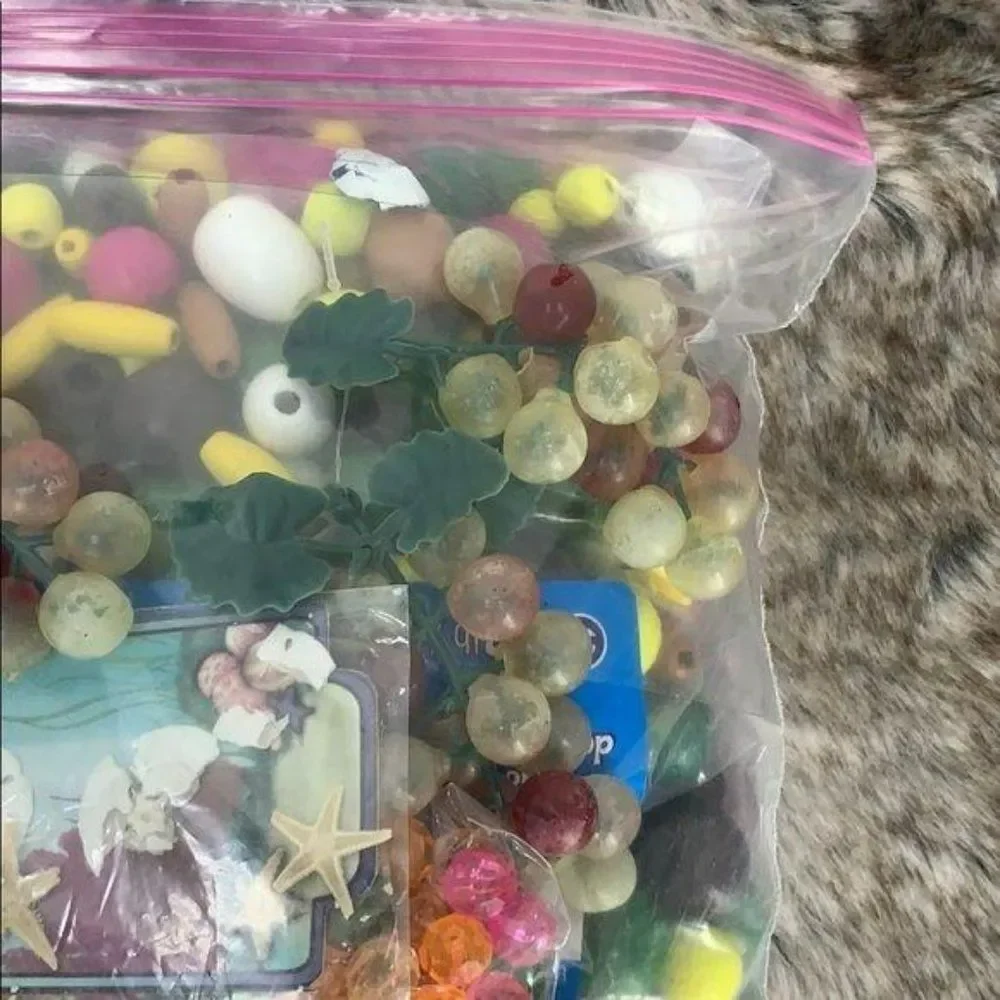 Craft Assorted Gallon Bag Bead‎ Lot